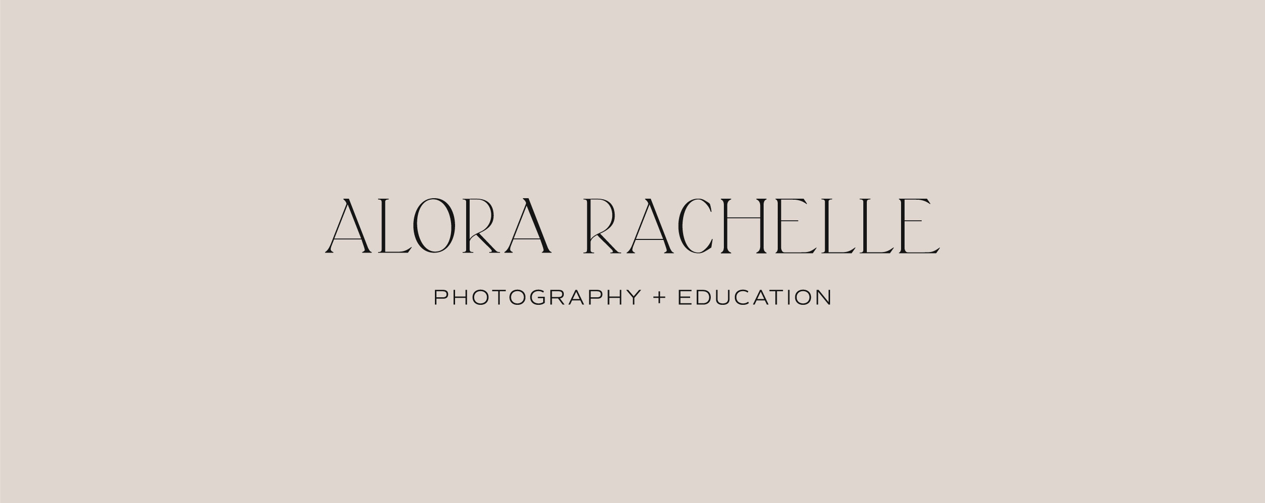 Nostalgic Brand and Website Design for Alora Rachelle