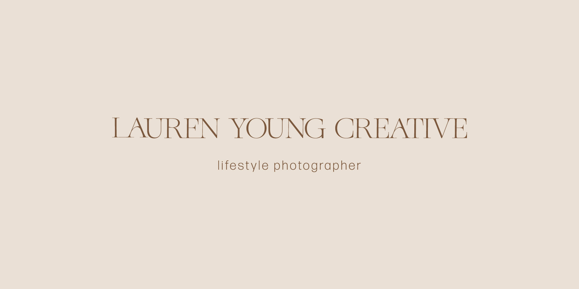 Brand Design for Hawaii Photographer Lauren Young Creative