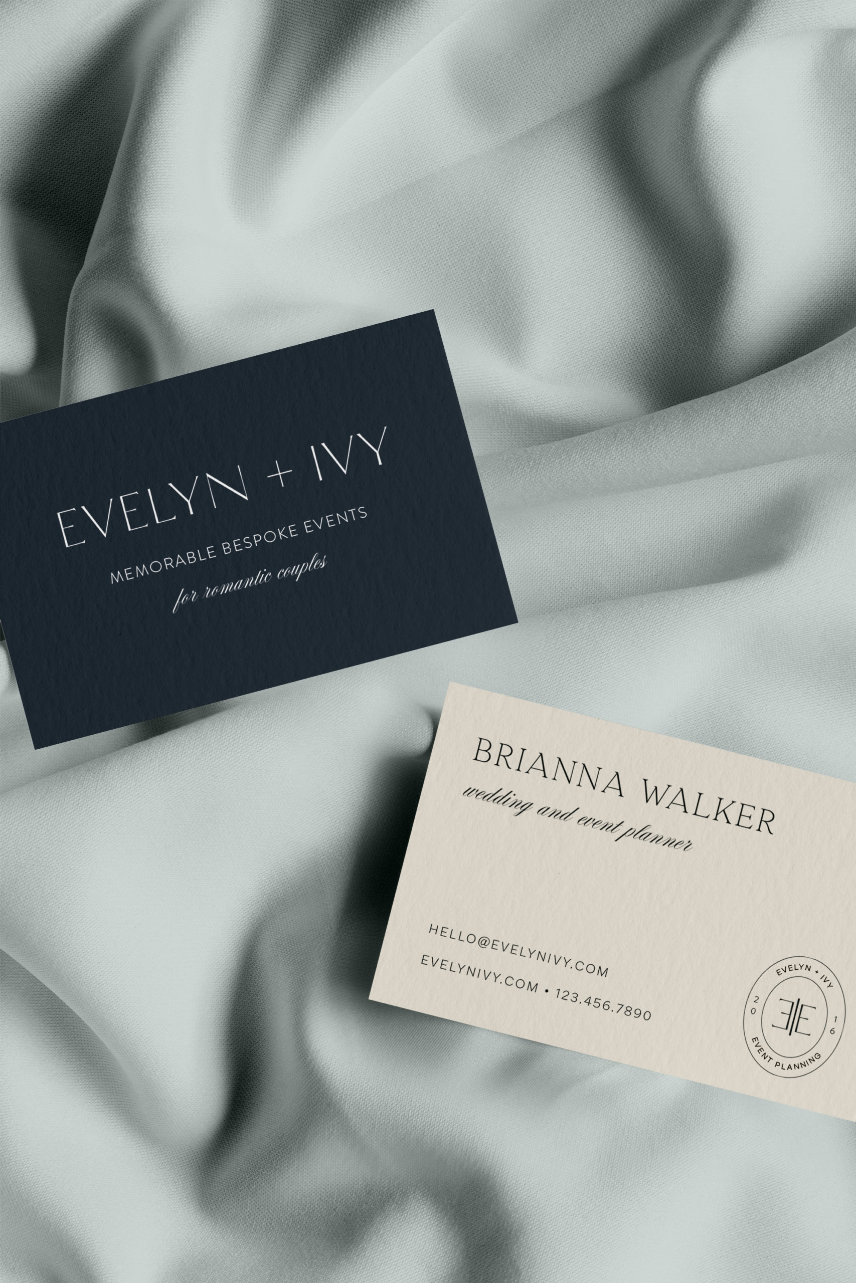 Elegant Minimal Semi-Custom Brand — Evelyn & Ivy