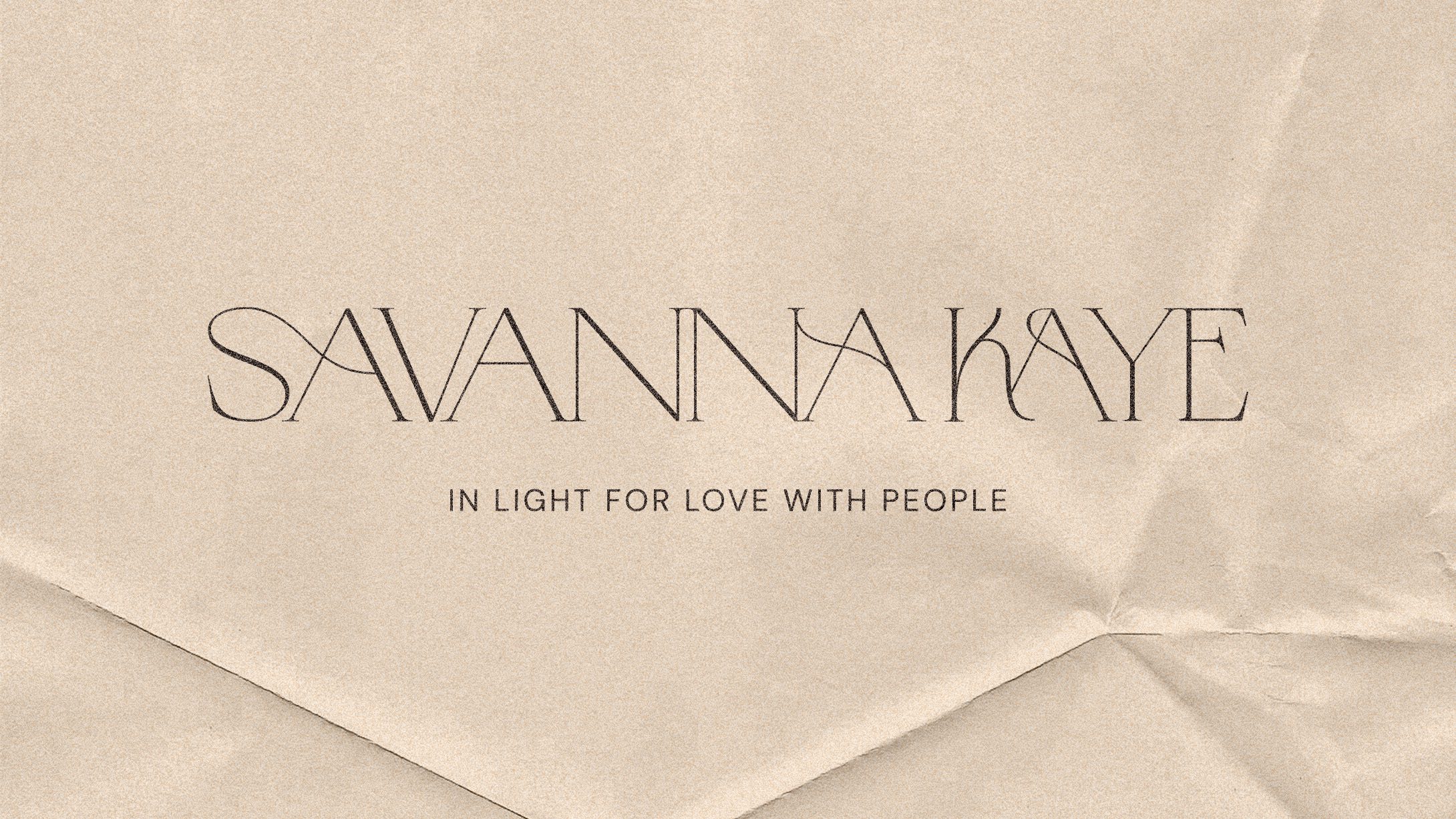 Warm Brand Design and Squarespace Website for Savanna Kaye