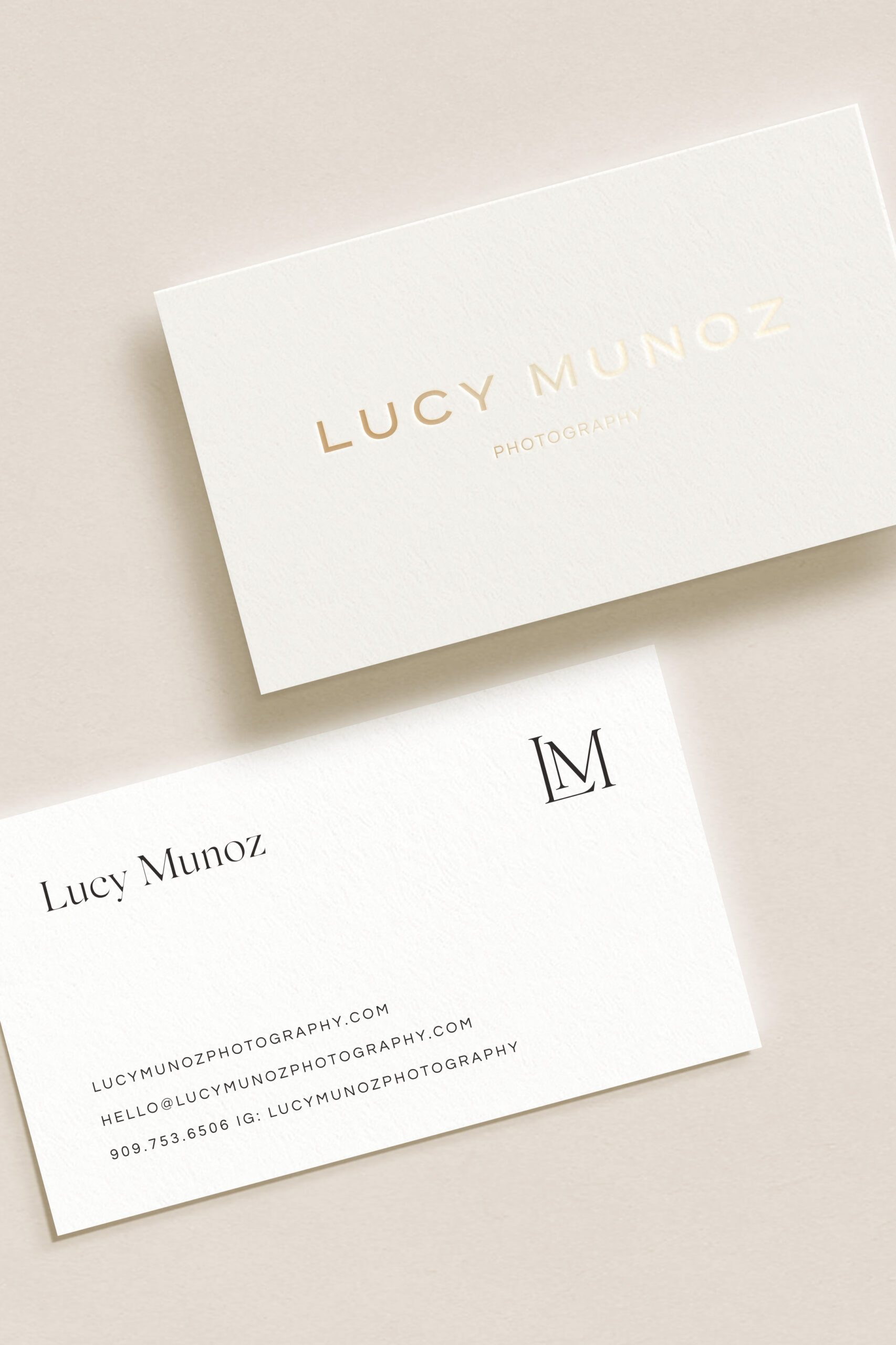 Brand & Showit Website for Photographer Lucy Munoz