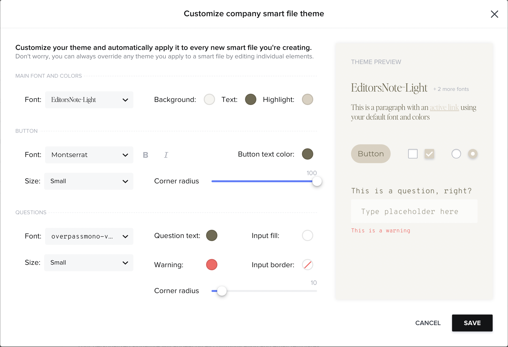 Setting up your brand in Honeybook