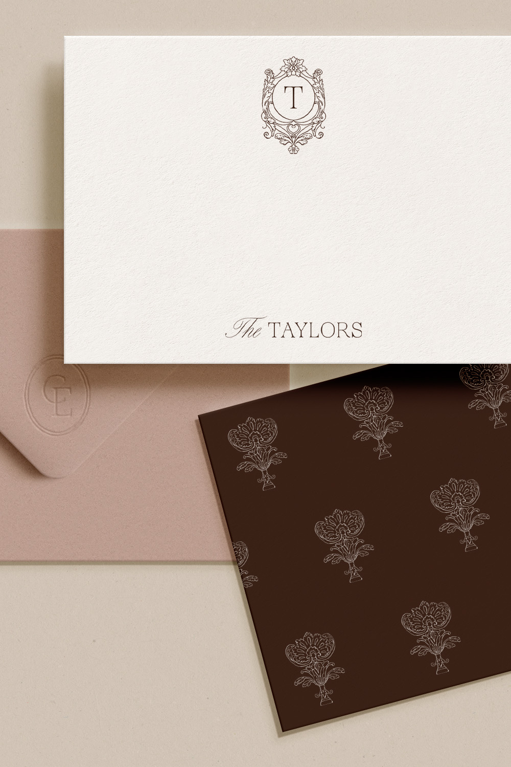 Elegant and Romantic Brand Identity for The Taylors