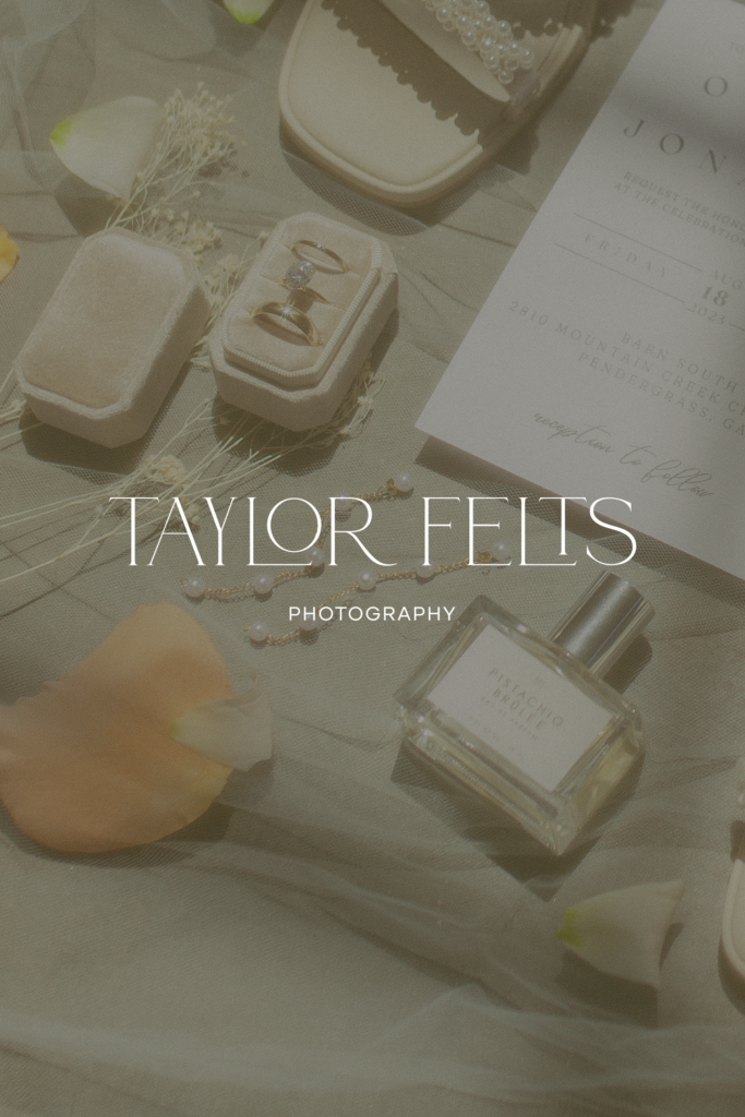 Timeless Brand Design for Photographer Taylor Felts