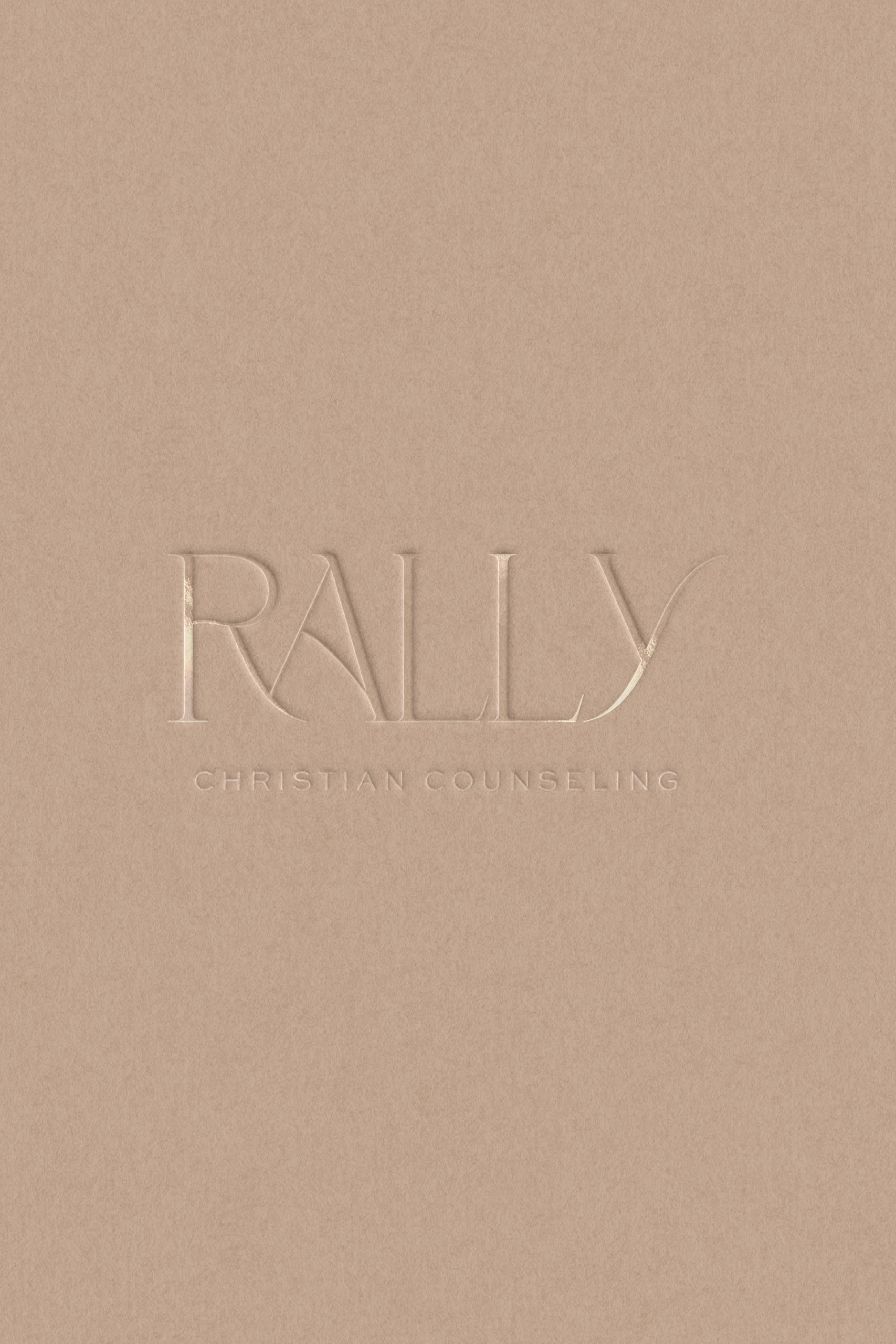 Therapist Branding Design for Rally Christian Counseling