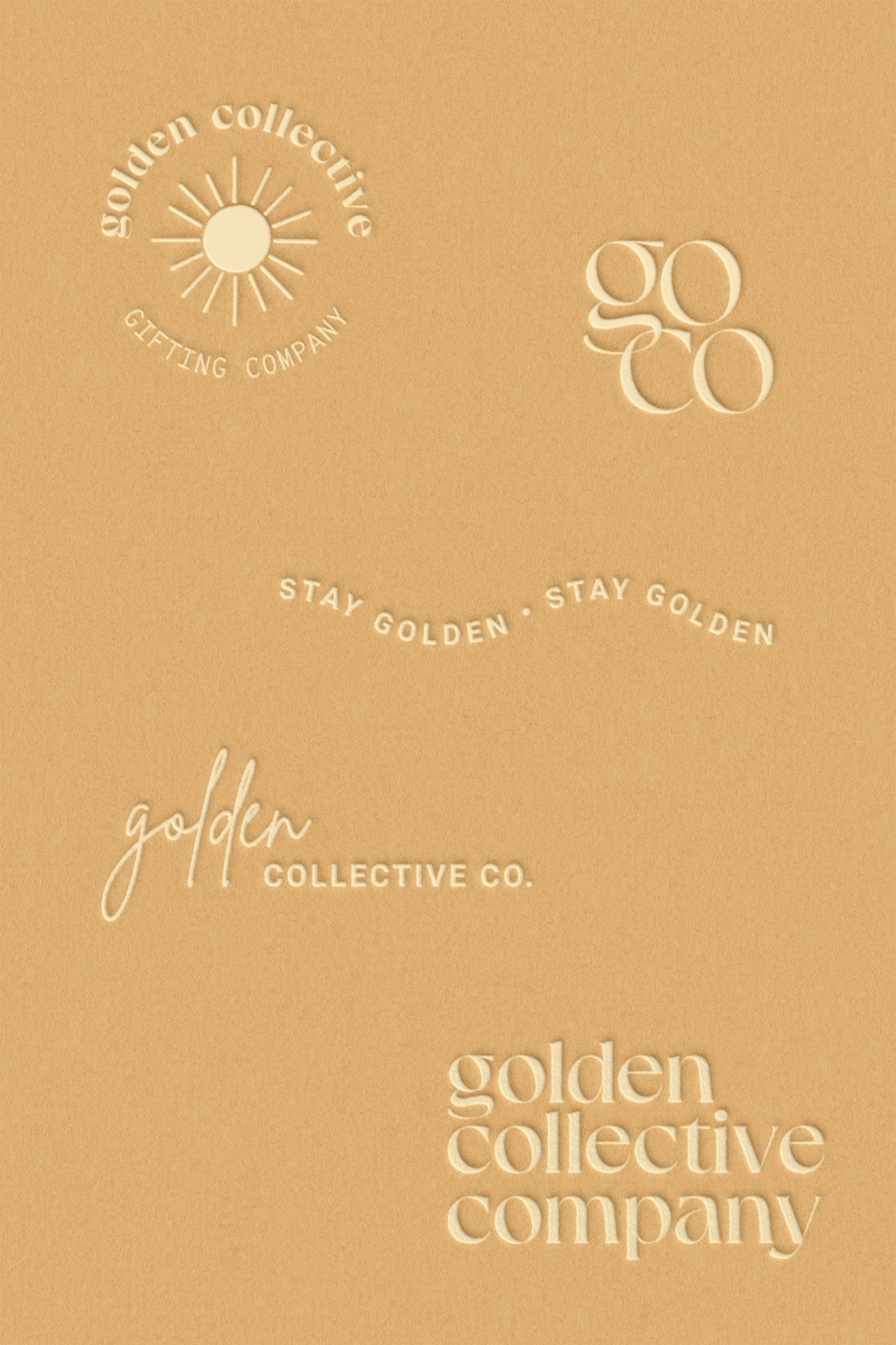 Coastal-Inspired Brand for Gifting Company Golden Collective Co.