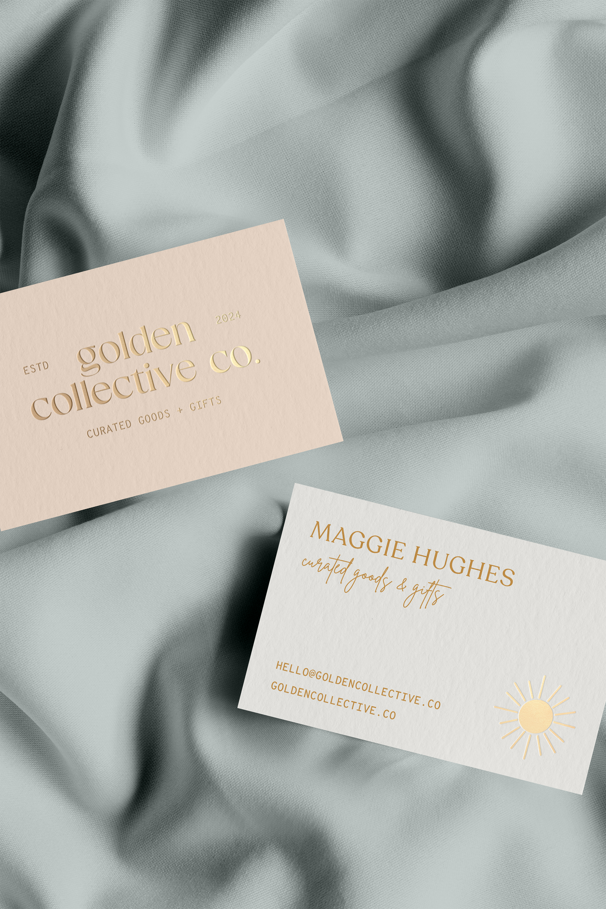 Coastal-Inspired Brand for Gifting Company Golden Collective Co.