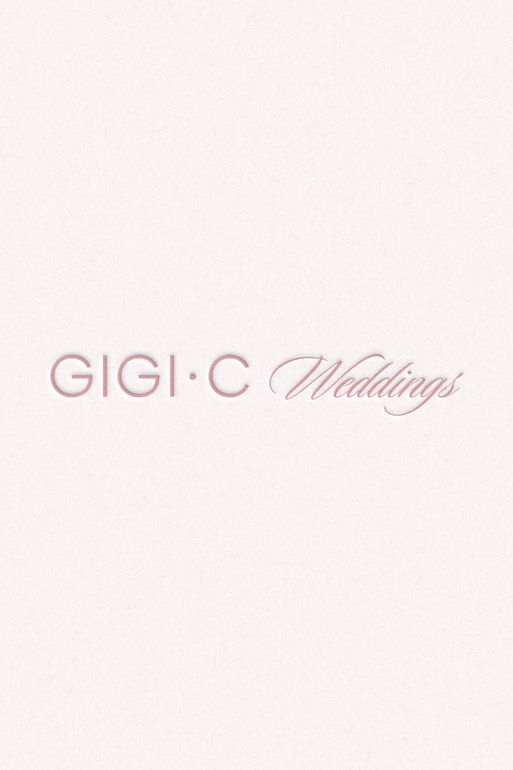 Branding & Website Design for Wedding Planner Gigi C Weddings