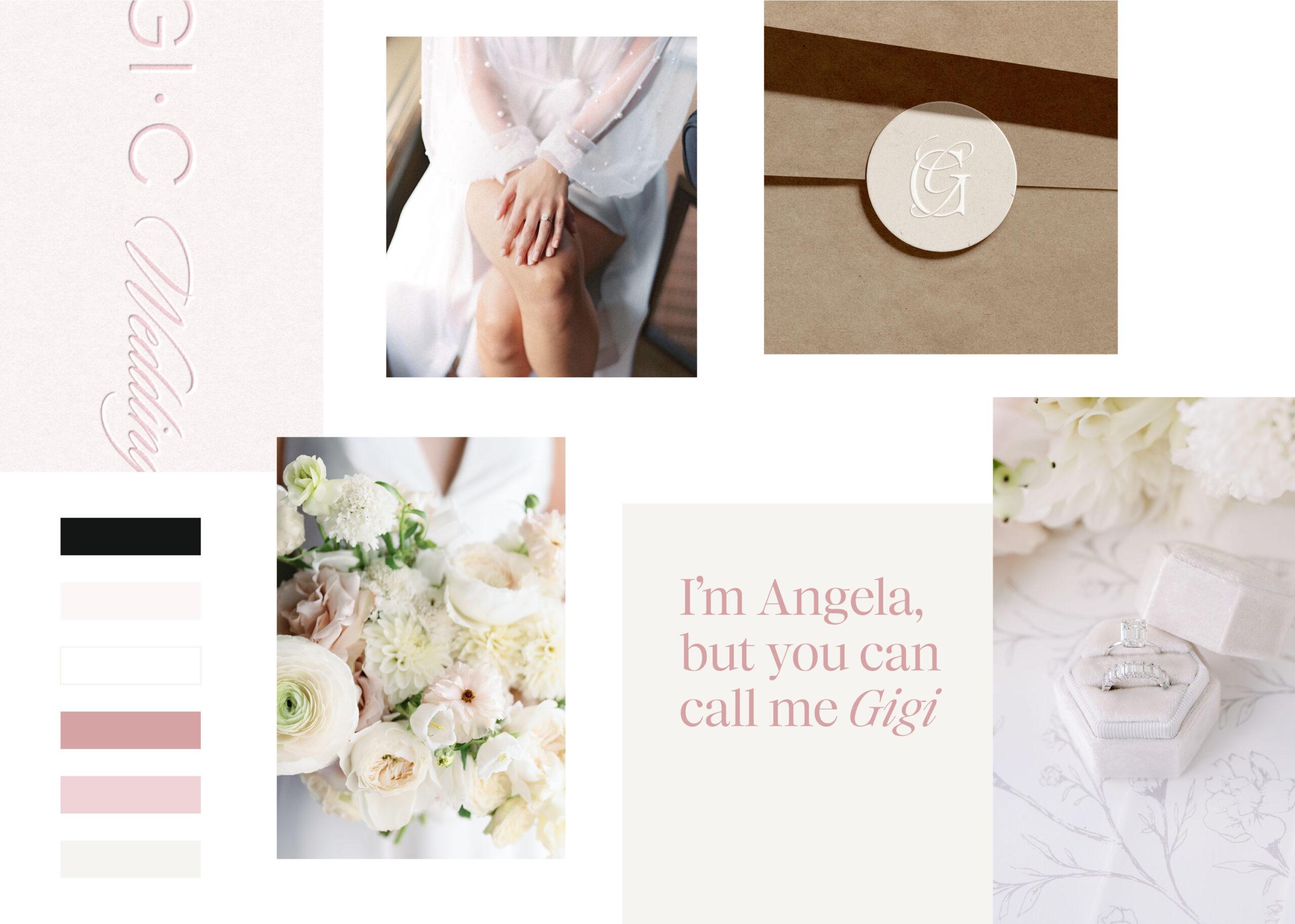 Branding & Website Design for Wedding Planner Gigi C Weddings