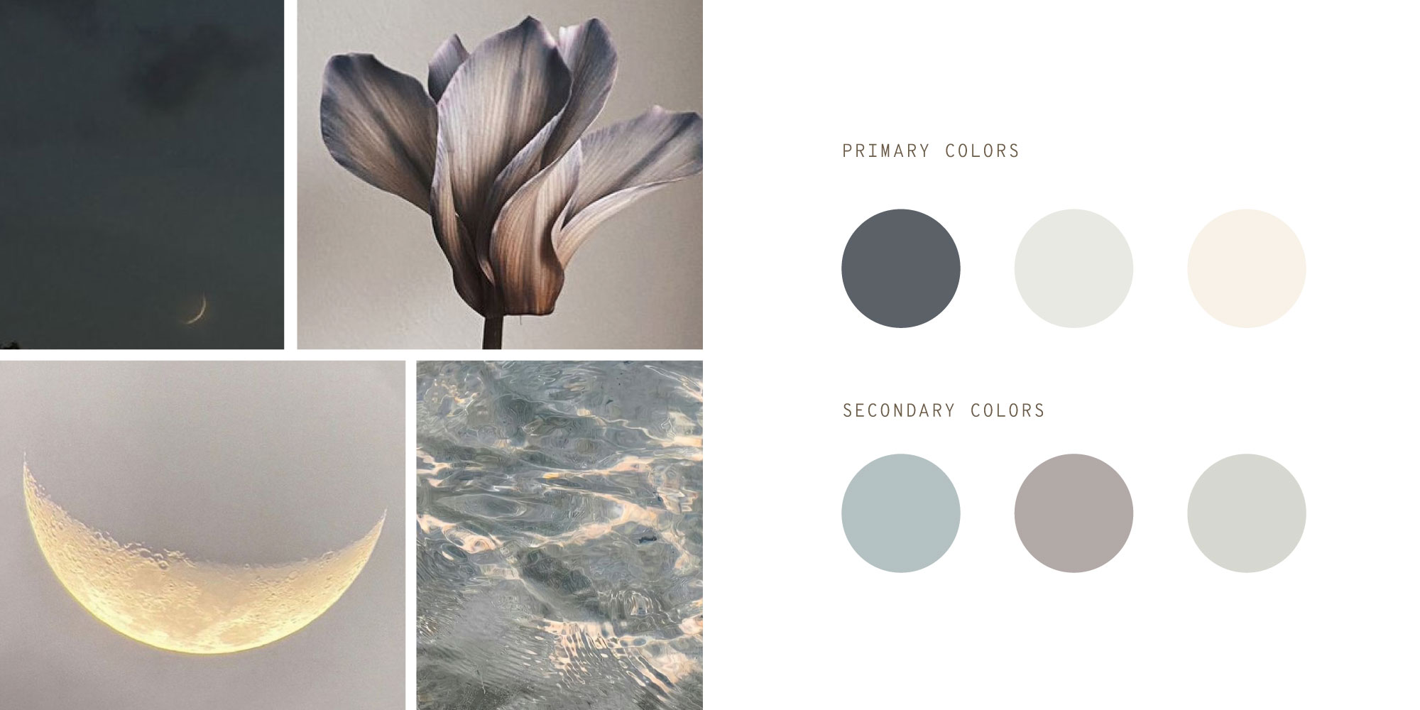 Ethereal and serene color palette for photographer and videographer